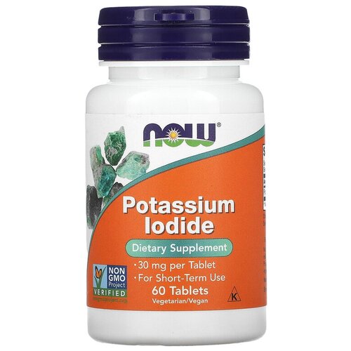    NOW Potassium Iodide, 50 , 30 , 60 .   -     -,    