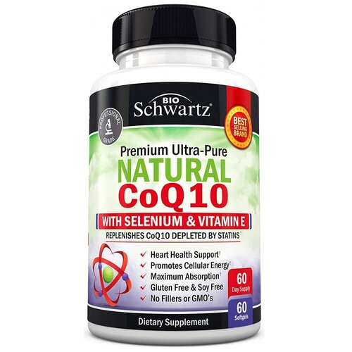    BioSchwartz Natural CoQ10, 60 .   -     -,    