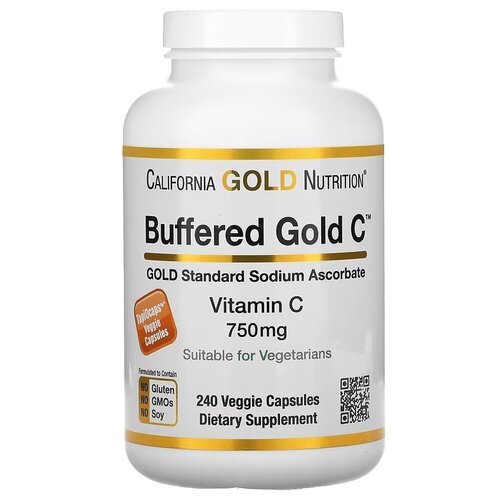   California Gold Nutrition Buffered Vitamin C ., 750 , 0.29 , 240 .   -     -,    