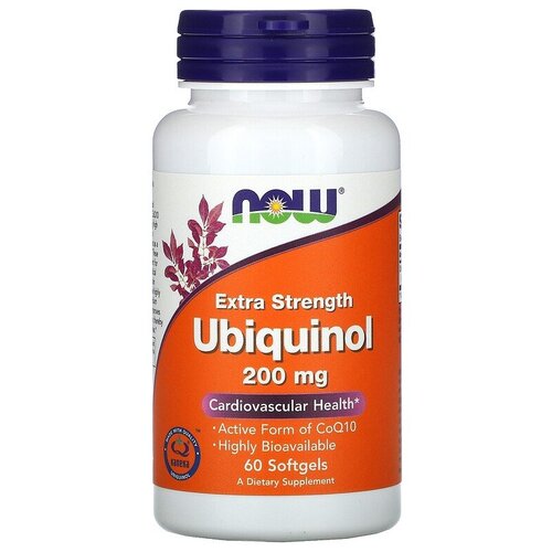    NOW Ubiquinol, 90 , 200 , 60 .   -     -,    