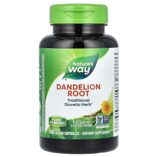   Nature's Way, dandelion root,  , 525 , 100     -     -,    