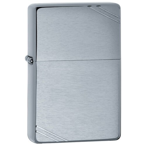    ZIPPO 230 Vintage with Slashes Series 1937   Brushed Chrome,  