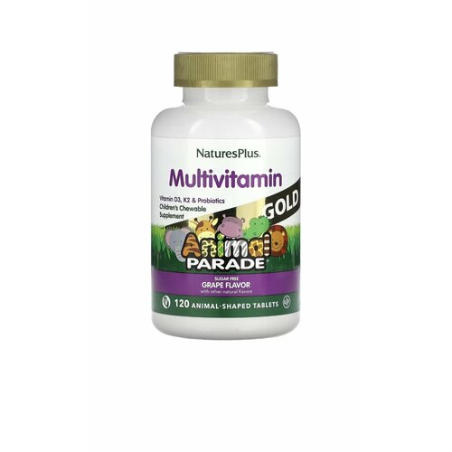       NATURESPLUS Multivitamin Animal Parade Gold 120  ()   -     -,    