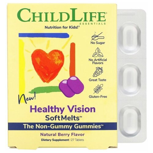   ChildLife, Healthy Vision SoftMelts,   , 27    -     -,    