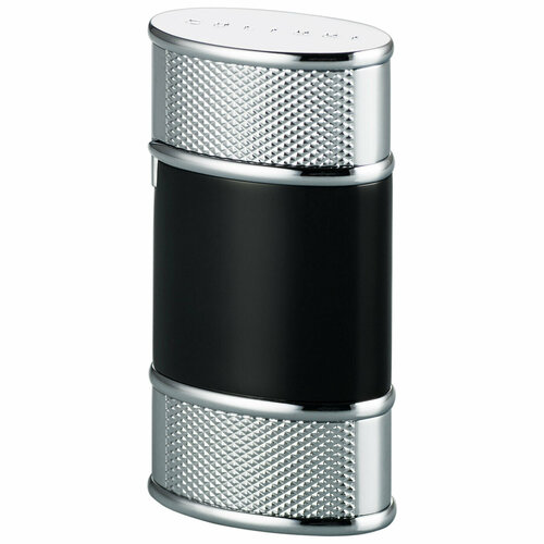      Colibri OF LONDON Virtuoso Black Lacquer & Silver Hobnail   -     -,    