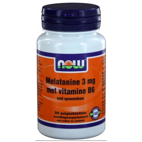    NOW Melatonin 3  + B6, 90 .   -     -,    