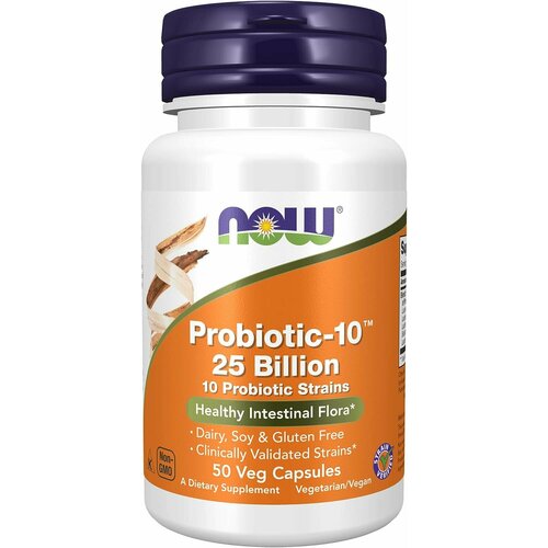   NOW Probiotic-10 25 Billion 50  /  -10 25  50    -     -,    