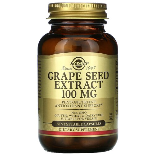   Solgar Grape Seed Extract ., 100 , 270 , 60 .   -     -,    