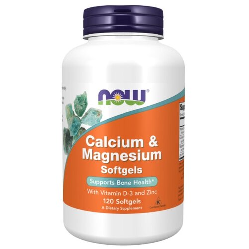    NOW Calcium & Magnesium with Vitamin D3 and Zinc, 361 , 120 .   -     -,    