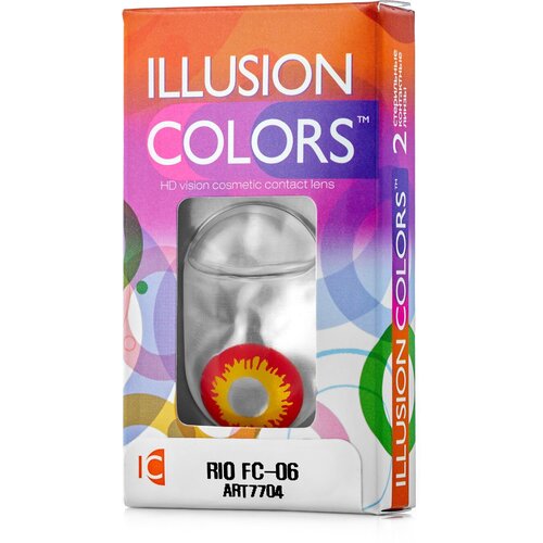     ILLUSION olors Rio, 2 ., R 8,6, D 0, fc-06   -     -,    