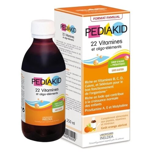   PEDIAKID 22 Vitamins and Oligo-elements ., 250 , 250 ,    -     -,    