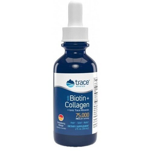   Trace Minerals Liquid Ionic Biotin+Collagen 59   -     -,    