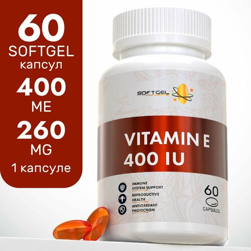    E 400 ME, 60 .  ,   ,   . Vitamin E    -     -,    