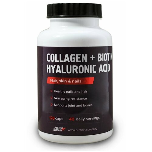    PROTEIN.COMPANY Collagen + Biotin Hyaluronic acid, 90 , 250 , 120 .   -     -,    