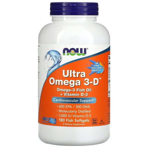    NOW Ultra Omega 3-D 600/300, 480 , 1200 , 180 .   -     -,    