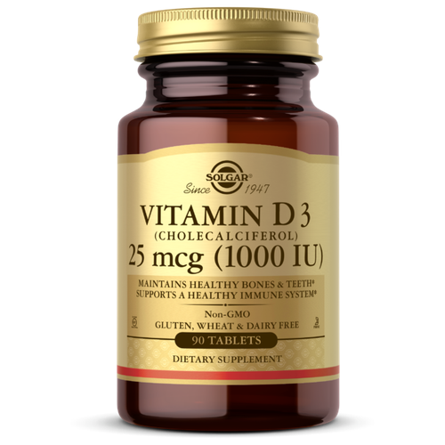   Vitamin D3 (Cholecalciferol), 1000 ME, 90 .   -     -,    