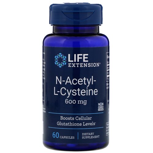    Life Extension N-Acetyl-L-Cysteine, 80 , 600 , 60 .   -     -,    