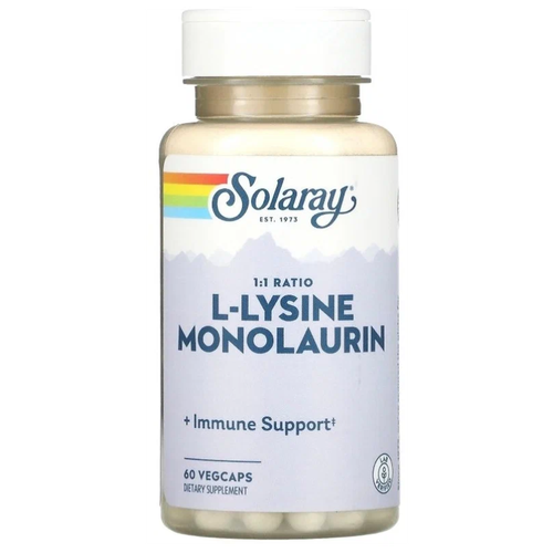    Solaray L-Lysine Monolaurin 1:1 Ratio, 90 , 60 .   -     -,    