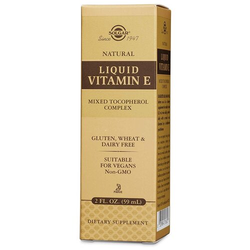   Solgar Liquid Vitamin E ., 59 , 110    -     -,    