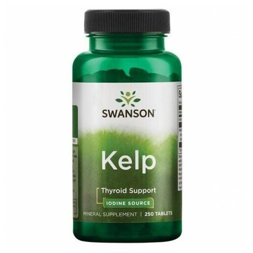   SWANSON KELP (IODINE) 225 MCG - 250    -     -,    