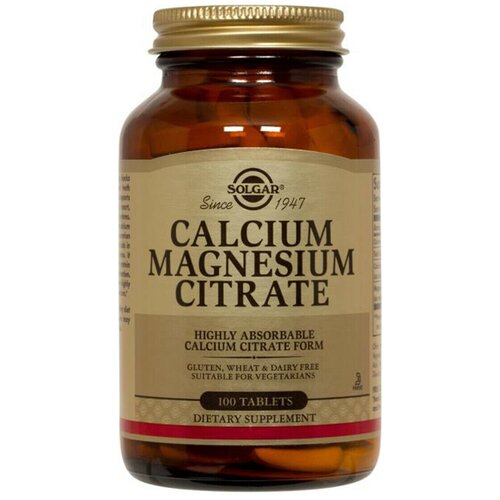   Solgar Calcium Magnesium Citrate ., 100 .   -     -,    