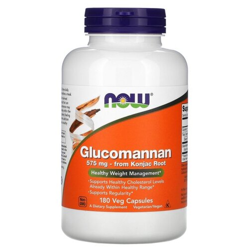    NOW Glucomannan, 200 , 180 .   -     -,    