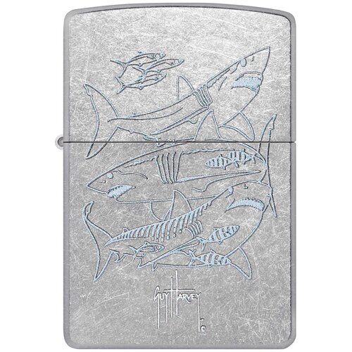      ZIPPO Classic 48595 Guy Harvey   Street Chrome -     -     -,    