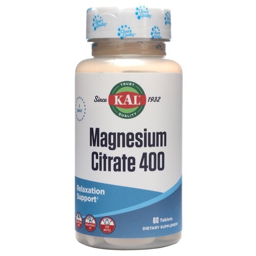   Magnesium Citrate 400  ( ) 60  (KAL)   -     -,    