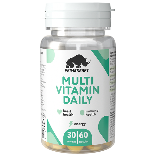   PrimeKraft MultiVitamin Daily ., 100 , 60 .   -     -,    