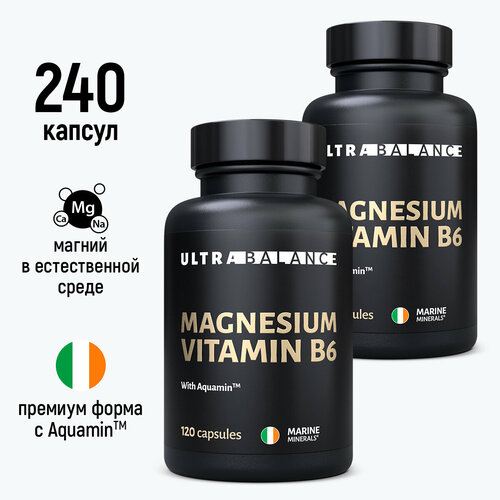    6, 240 , Ultrabalance Magnesium Vitamin B6 Premium   -     -,    