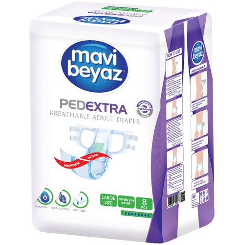   MAVI BEYAZ    - L 110-150/8.   -     -,    