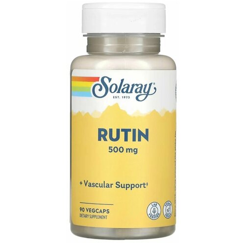   Solaray, Rutin, , 500 , 90     -     -,    