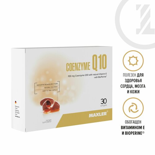    Q10 +   Maxler Coenzyme Q10 (with BioPerine) 30 .   -     -,    