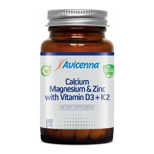   Avicenna Calcium Magnesium & Zink with Vitamin D3 + K2 ., 217 , 60 .   -     -,    