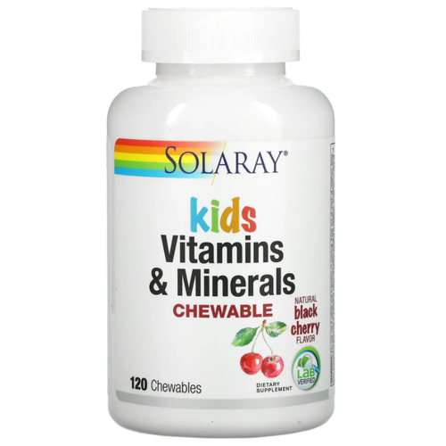    Solaray Kids Vitamins & Minerals Chewable (   ) 120   (Solaray)   -     -,    