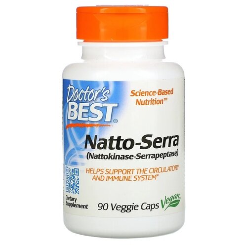    Doctor's Best Natto-Serra ., 78 , 90 .   -     -,    