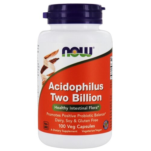    NOW Acidophilus Two Billion, 340 , 100 .   -     -,    