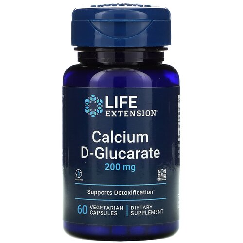    Life Extension Calcium D-Glucarate, 50 , 100 , 200 , 60 .   -     -,    