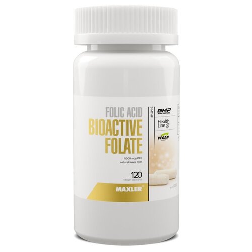   MAXLER Folic Acid BioActive Folate ., 120 , 120 .   -     -,    