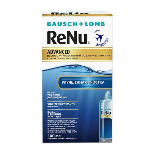  Bausch & Lomb Renu Advanced,  , 100 , 1 .,  