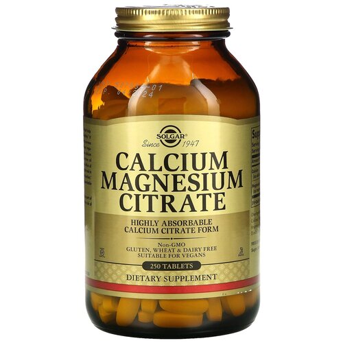   Solgar Calcium Magnesium Citrate ., 1140 , 250 .   -     -,    