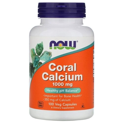     NOW Foods Coral Calcium 1000 mg (100 )   -     -,    