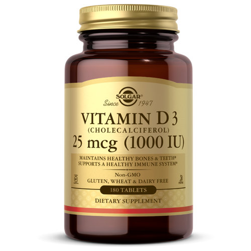   Vitamin D3 (Cholecalciferol), 1000 ME, 270 , 180 .   -     -,    