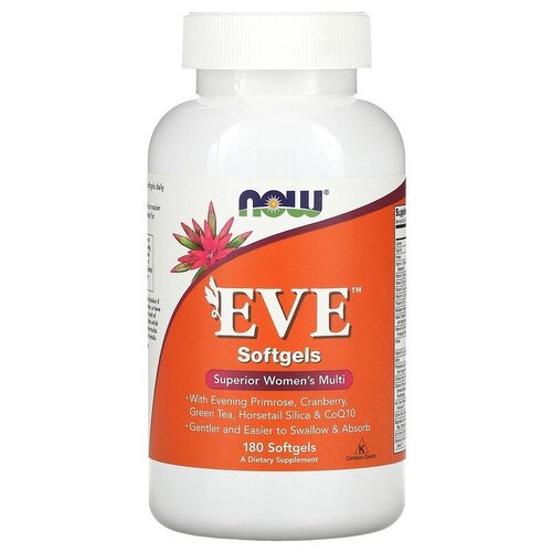   NOW Eve Superior Women's Multi Vitamin, 180 .    -     -,    