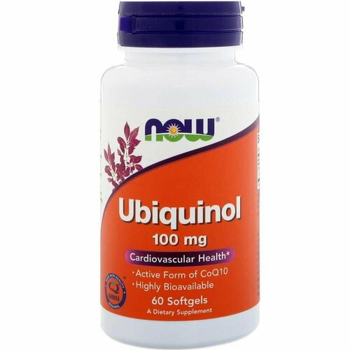   NOW Ubiquinol 100mg 60    -     -,    