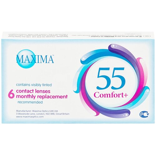     Maxima 55 Comfort Plus, 6 ., R 8,6, D -0,5, , 1 .   -     -,    