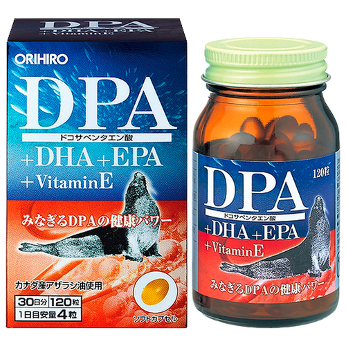   DPA+DHA+EPA(++) -3   (120   360)    -     -,    