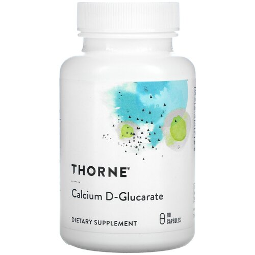   Thorne Research, Calcium D-Glucarate, 90 Capsules   -     -,    