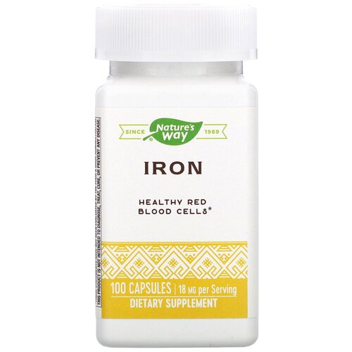    Nature's Way, Iron, 100 , 18    -     -,    