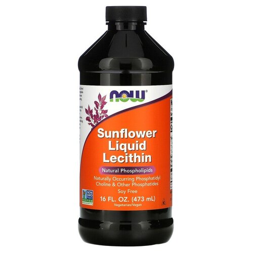    NOW Sunflower Liquid Lecithin, 150 , 473    -     -,    